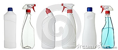 Sanitary bottle Stock Photo