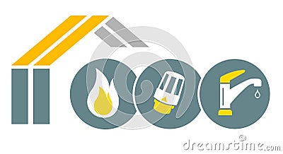 Sanitary service graphic in vector quality. Vector Illustration