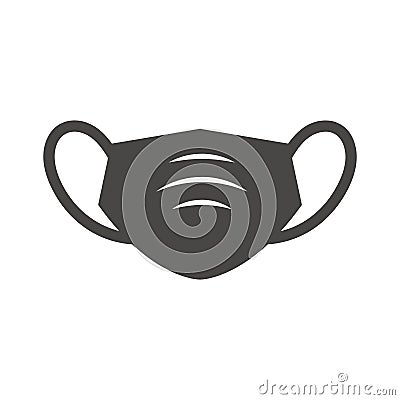 Sanitation and protection facemask ppe icon set w respiratory face masks Vector Illustration