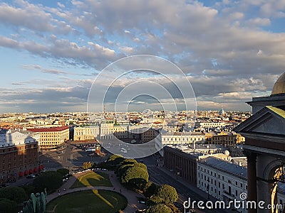 Sankt Petersburg Russia beatiful city northern Russian capital Stock Photo