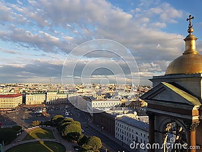 Sankt Petersburg Russia beatiful city northern Russian capital Stock Photo