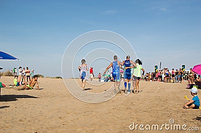 Sanlucar de Barrameda, Cadiz, Spain.30 September 2017 Editorial Stock Photo