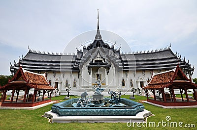 Sanphet Prasat Palace in Ancient City, Bangkok Editorial Stock Photo