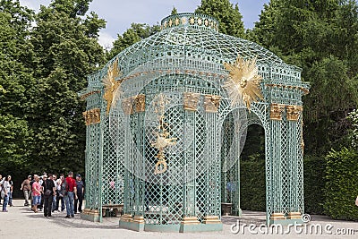 Sanssouci Prussian Palace Potsdam Germany Editorial Stock Photo