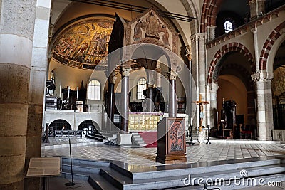 Sant'ambrogio church milan,milano expo2015 Stock Photo