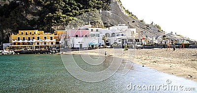 Sant Angelo on island Ischia,Italy Editorial Stock Photo