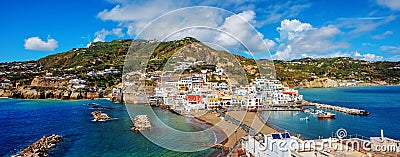 Sant`Angelo village, Ischia island, Naples, Italy Stock Photo