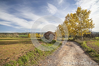 Sant Fruitos del Bages,Catalonia,Spain. Stock Photo