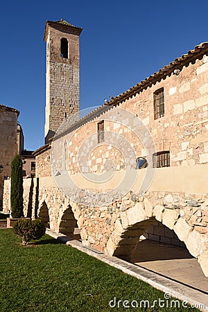 Sant Miquel church, Montblanc, Tarragona province, Catalonia, Sp Stock Photo