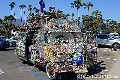 Hippie van Editorial Stock Photo