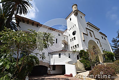 Santa Barbara historic county courthouse, 8. Stock Photo