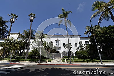 Santa Barbara historic county courthouse, 10. Stock Photo