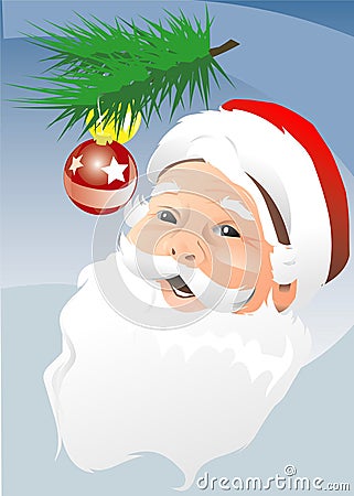 Santa Claus Cartoon Illustration