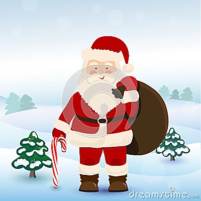 Santa Claus Vector Illustration