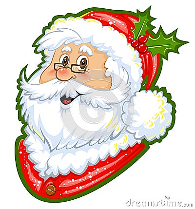 Santa Claus Color Clipart Royalty Free Stock Image - Image 