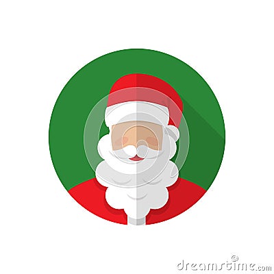 Santa Claus icon Vector Illustration