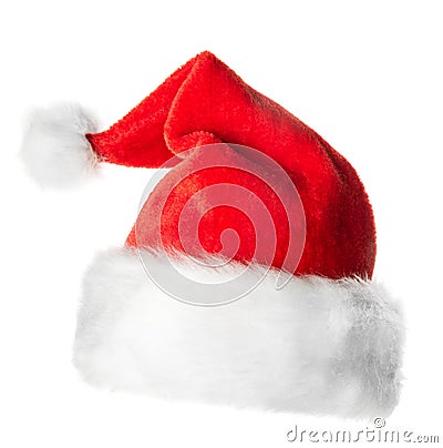 Santa Claus red hat Stock Photo