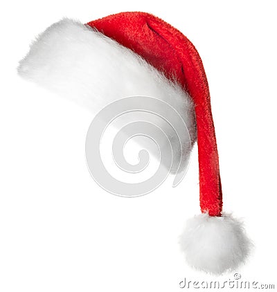 Santa Claus red hat Stock Photo