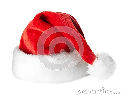 Santa Claus red hat Stock Photo