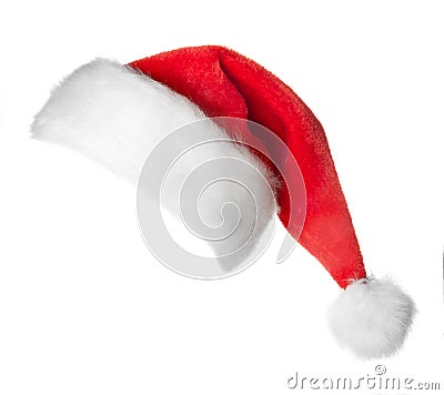 Santa Claus red hat Stock Photo