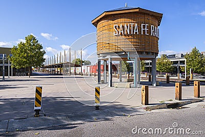 Santa Fe Railyard Editorial Stock Photo
