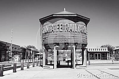 Santa Fe Railyard Editorial Stock Photo