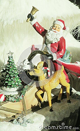 Santa figure Stock Photo