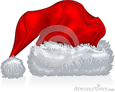 Santa Hat Vector Illustration