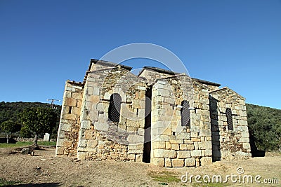 Santa LucÃ­a del Trampal, CÃ¡ceres province, Extremadura, Spain. Stock Photo