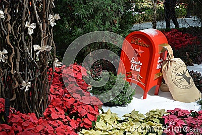 Santa mail Editorial Stock Photo