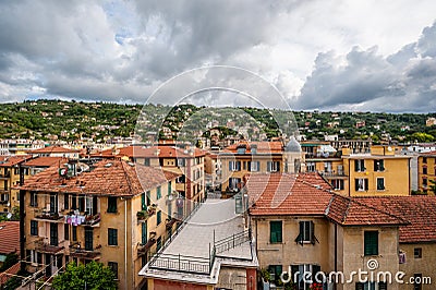 Santa Margherita Ligure town in Italy Stock Photo