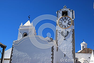 Santa Maria church Tavira Spain Stock Photo
