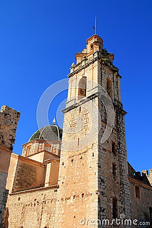 Santa Maria de la Valldigna Simat Monastery Spain Stock Photo