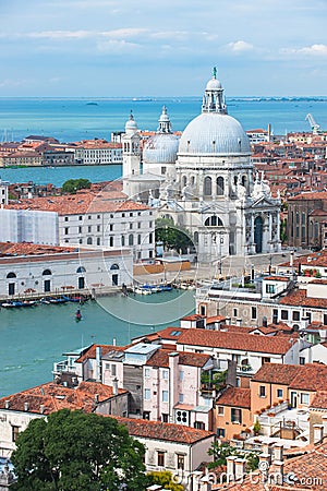 Santa Maria della Salute, Venice, Italy Stock Photo
