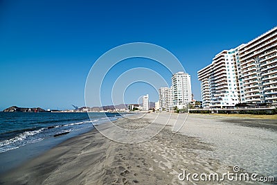 Santa Marta Waterfront Stock Photo