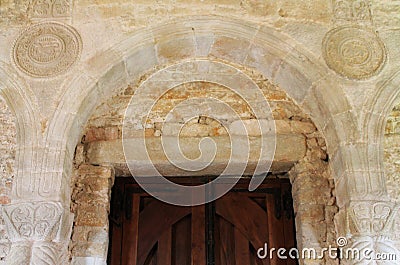 Santa MarÃ­a del Naranco, Oviedo ( Spain ) Stock Photo