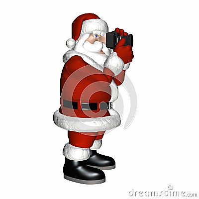 Santa Photo 1 Stock Photo