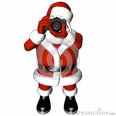 Santa Photo 2 Stock Photo