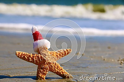 Santa Starfish Stock Photo