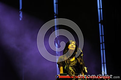 The Pains of Being Pure at Heart at Santander Music Festival Editorial Stock Photo