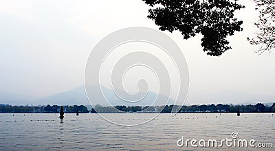 SanTanYinYue in Hangzhou west lake China Stock Photo