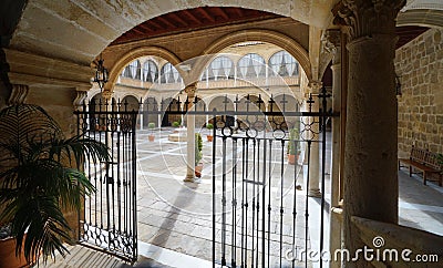 Santiago Hospital in Ãšbeda, Spain Stock Photo