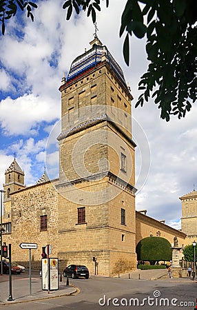 Santiago Hospital in Ãšbeda, Spain Editorial Stock Photo