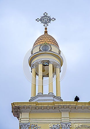 Santo Domingo church dome Stock Photo