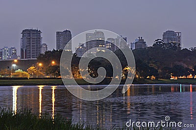 Sao Paulo, Ibirapuera Park, Brazil, South America Editorial Stock Photo