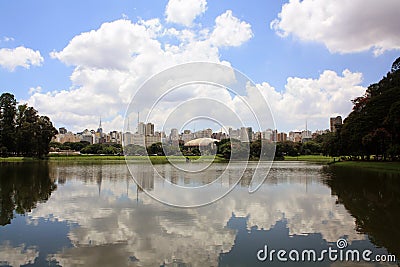 Sao Paulo skyline Editorial Stock Photo