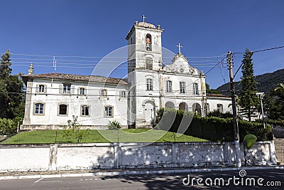 Facade of the Convent Our Lady of Amparo, built in 1637 Editorial Stock Photo