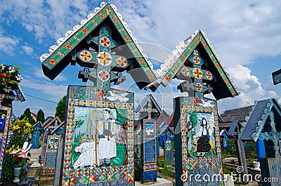 Sapanta, Maramures landmark Stock Photo