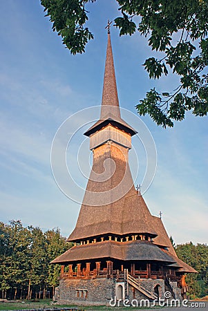 Sapanta wooden church Stock Photo