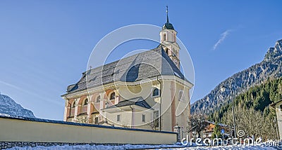 Sappada village Italy Editorial Stock Photo